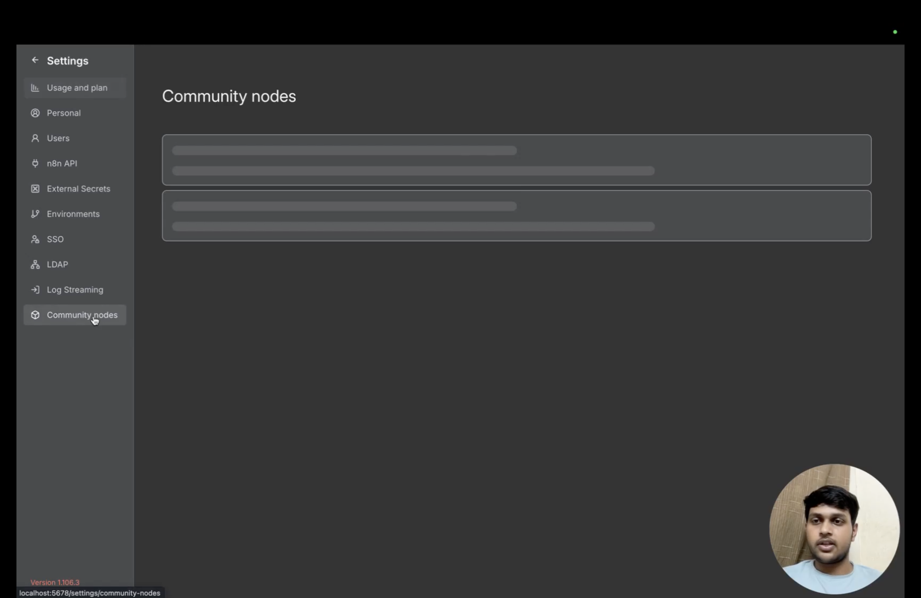 Navigate to Community Nodes