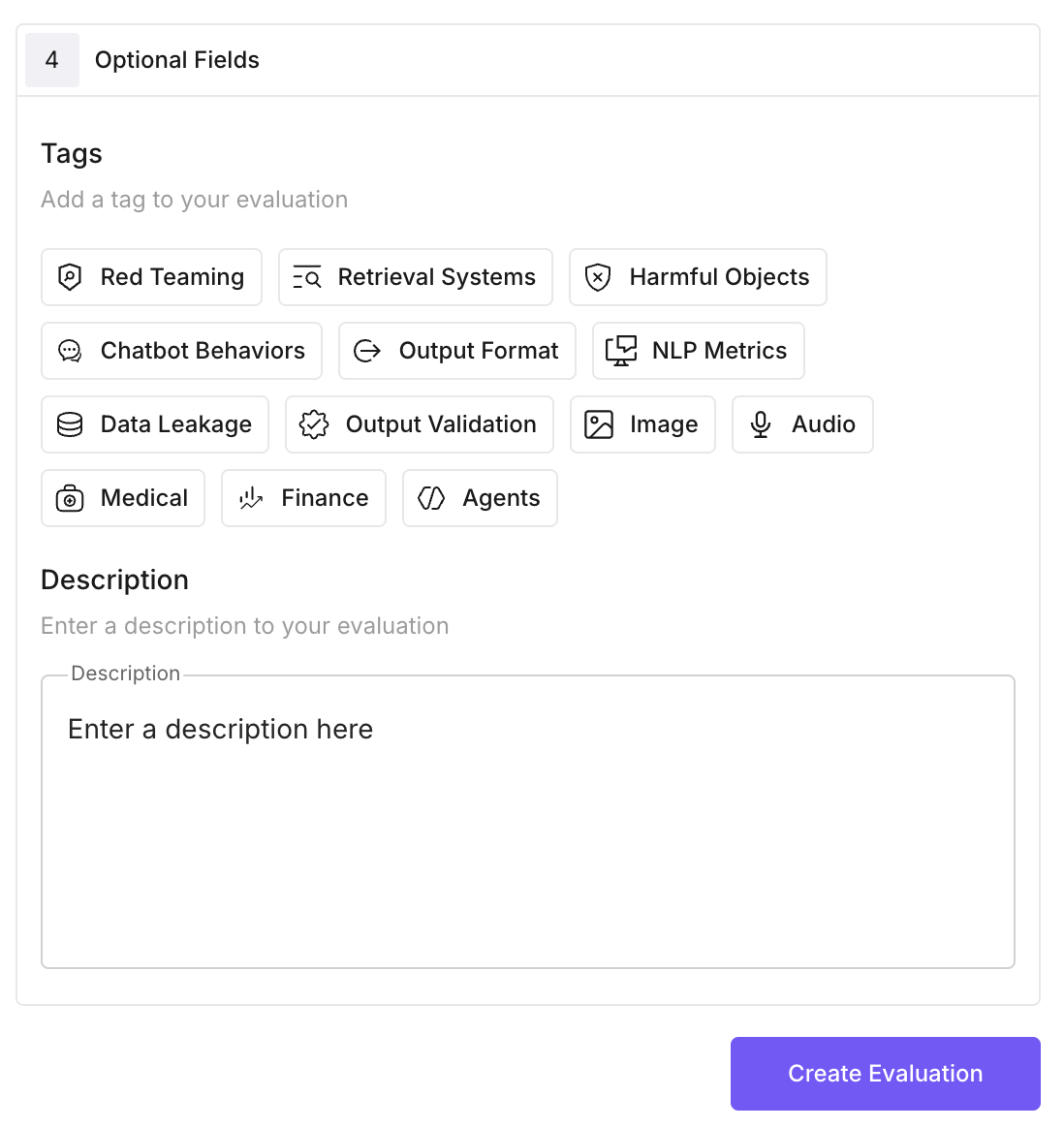 Add optional settings and save