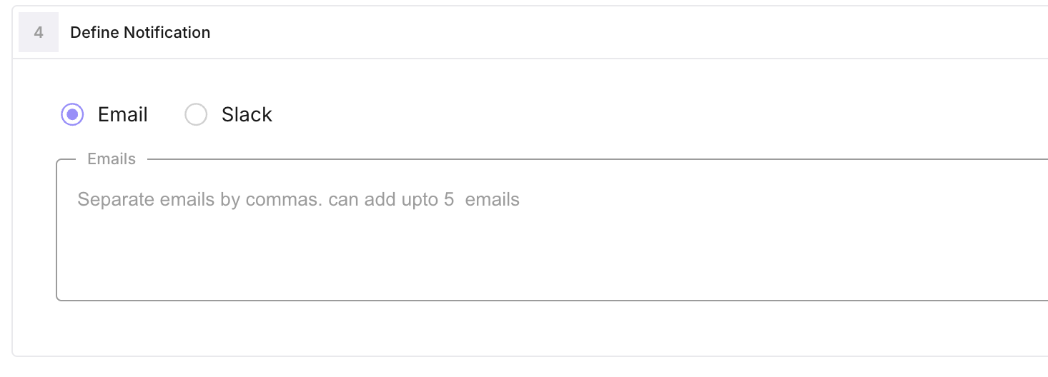 Configure notifications