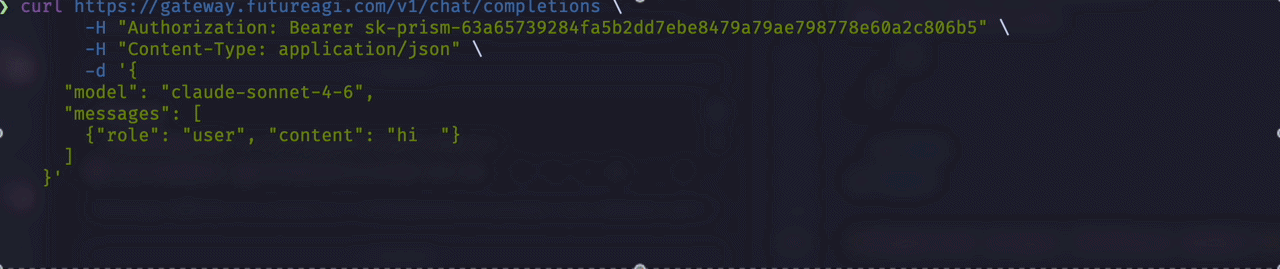 Blocking request flow — client waits for complete response