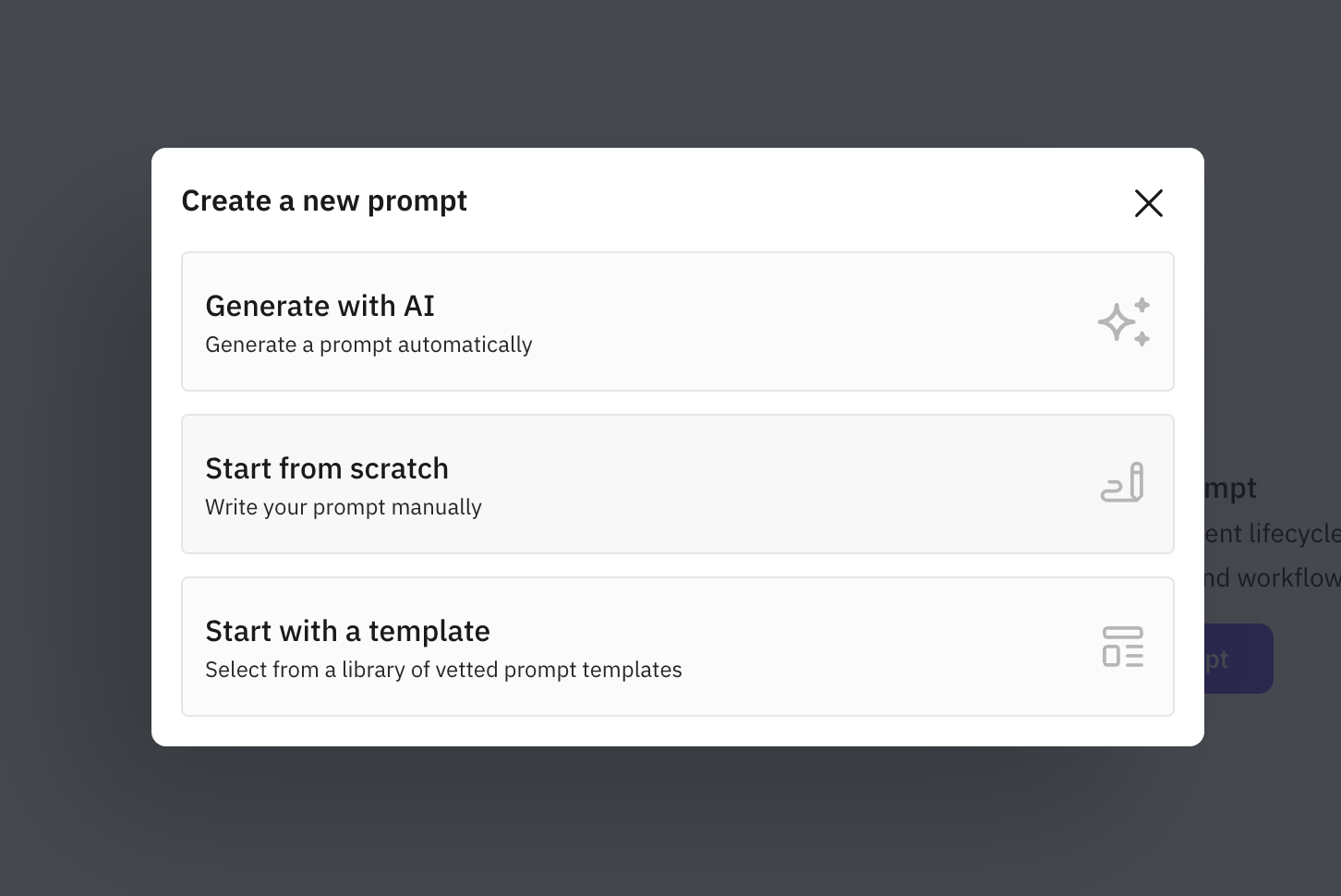 Start Generate with AI